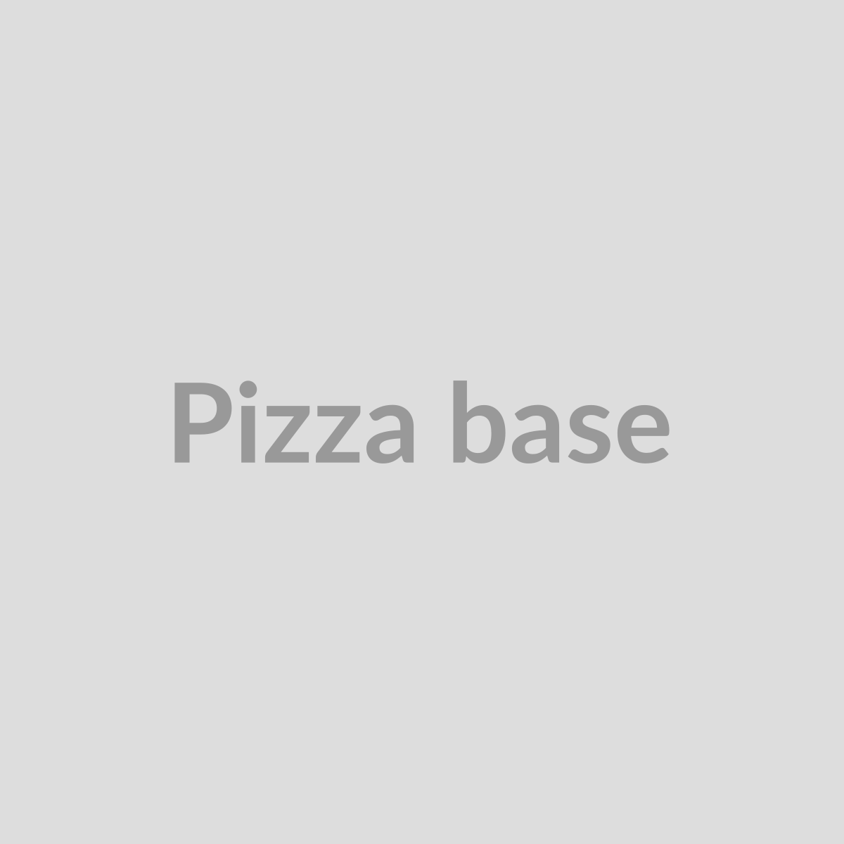 Pizza base