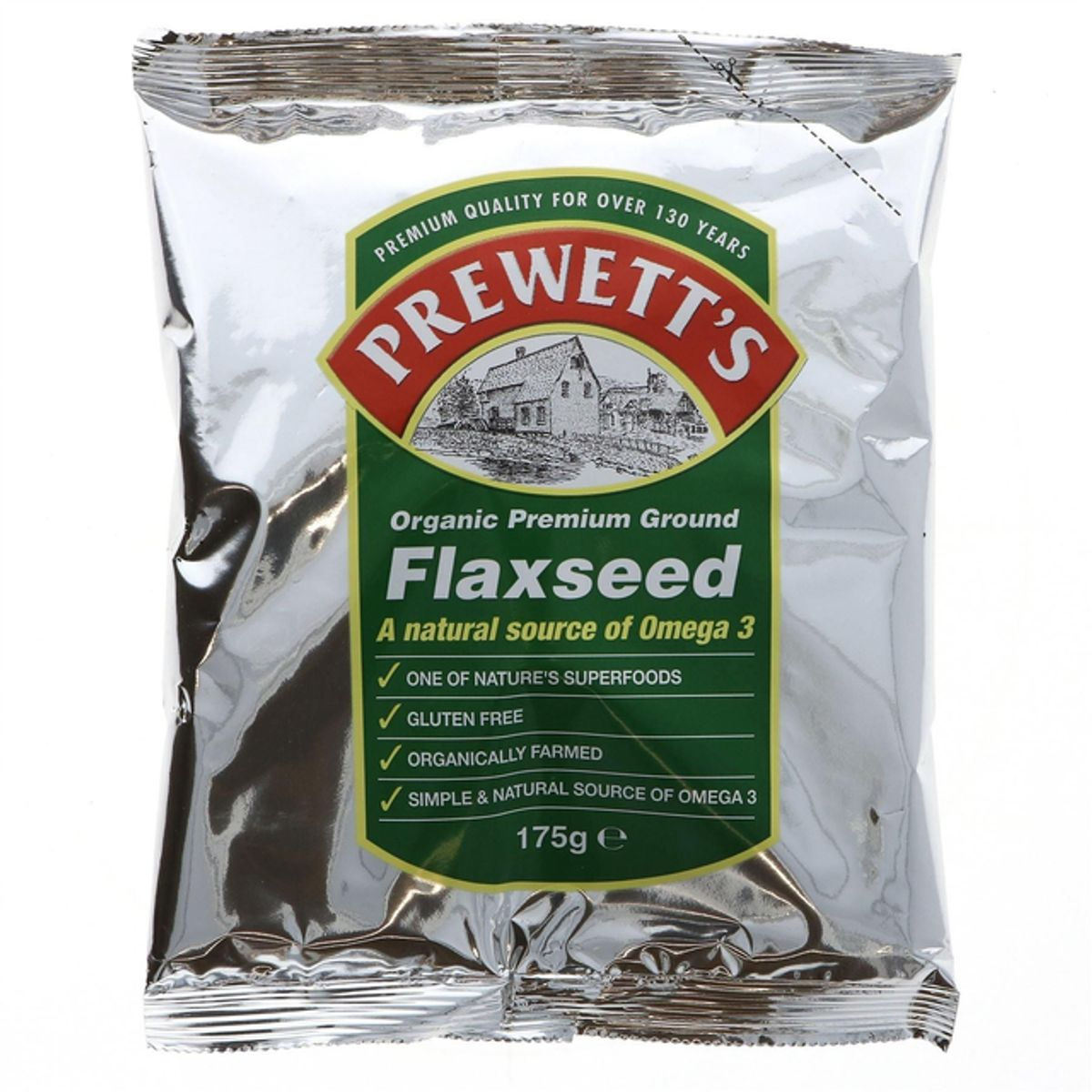 Prewett's Organic Premium Ground Flaxseed