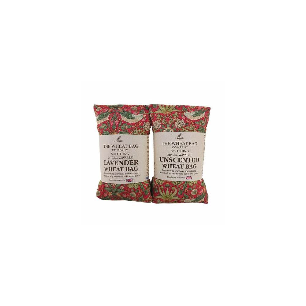 The Wheat Bag Company Lavender Strawberry Thief Crimson