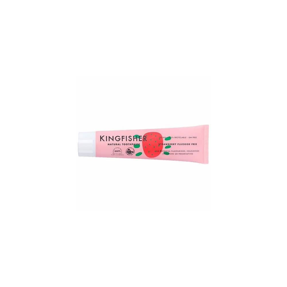 Kingfisher Children's Strawberry Fluoride Free Toothpaste 100ml