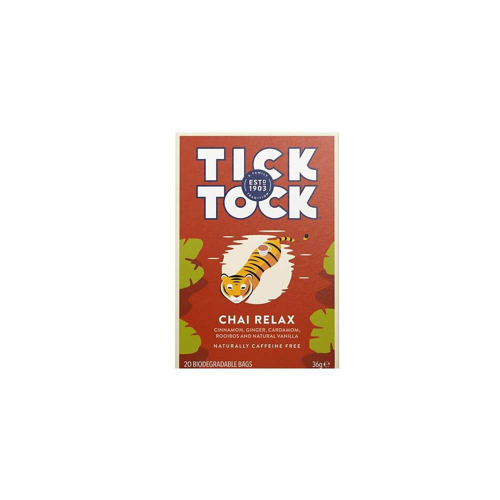 Tick Tock Wellbeing Chai Relax