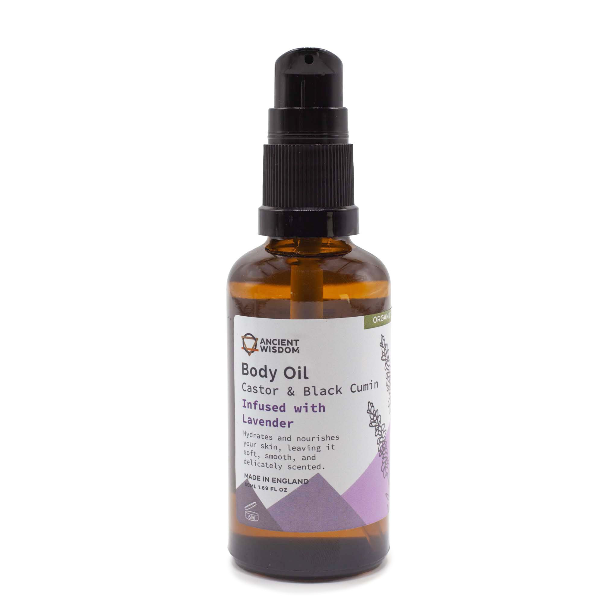 Body oil with Lavender