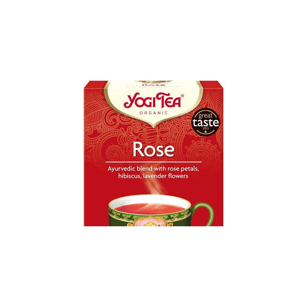 Yogi Tea Organic Rose 17 Bags