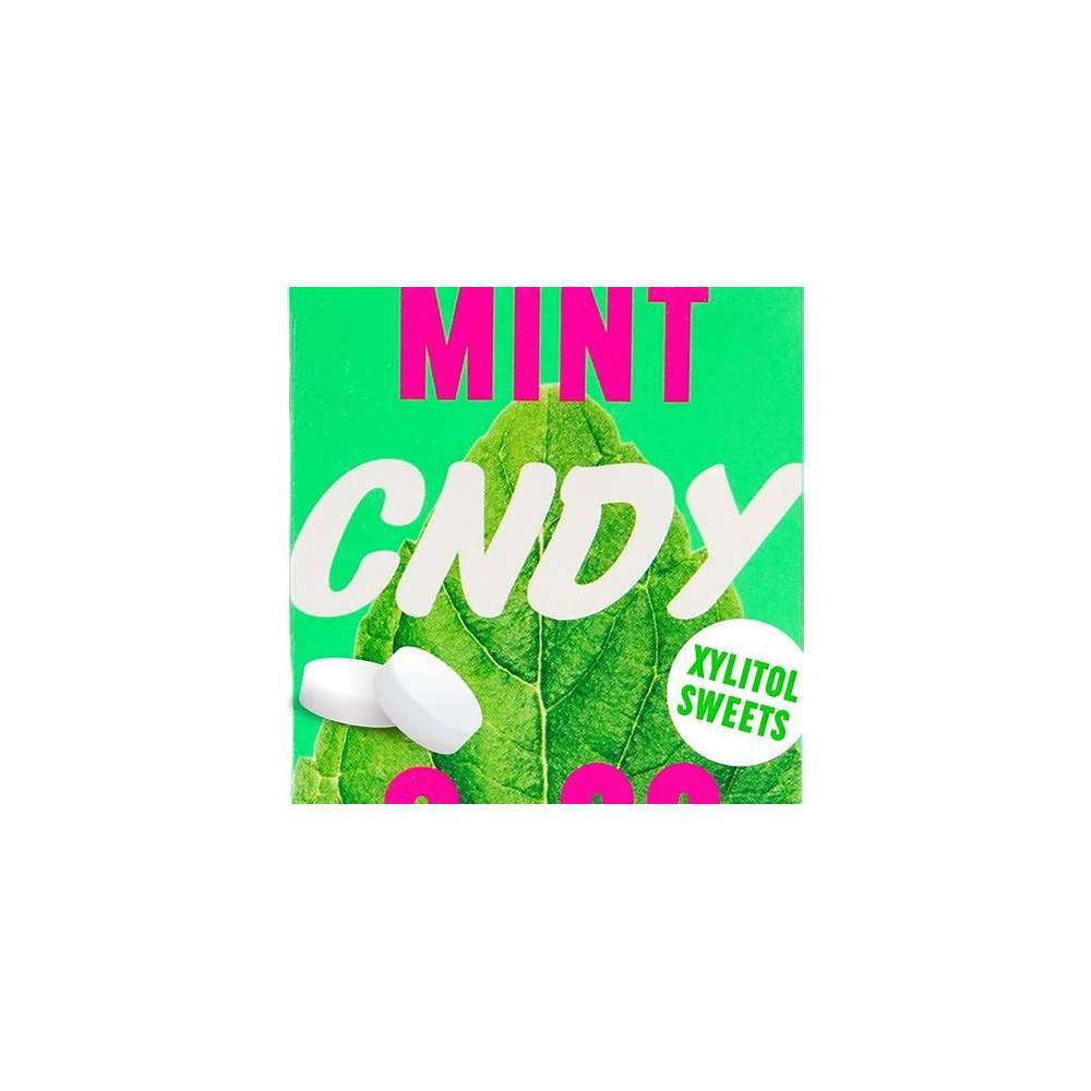 Cndy Mint Sugar Free Xylitol Sweets 40g (Sold In Multiple Of 7)