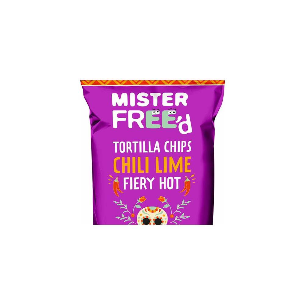 Mister Free'd - Tortilla Chips With Chili Lime - 12 X 135g