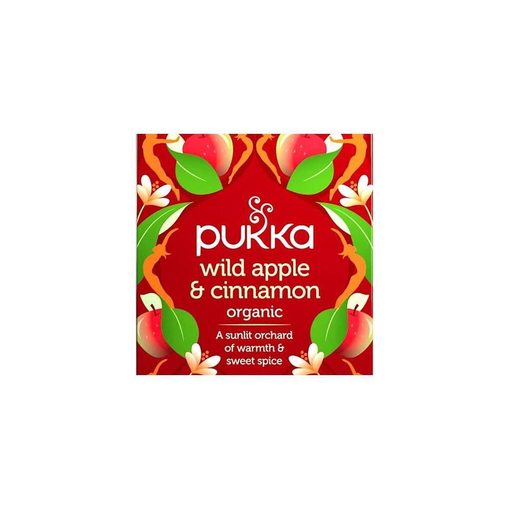 Pukka Wild Apple & Cinnamon Tea Organic 20 Bags