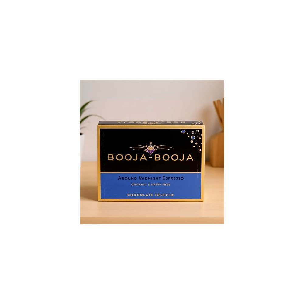 Booja-Booja Organic Around Midnight Espresso Chocolate Truffles 92g