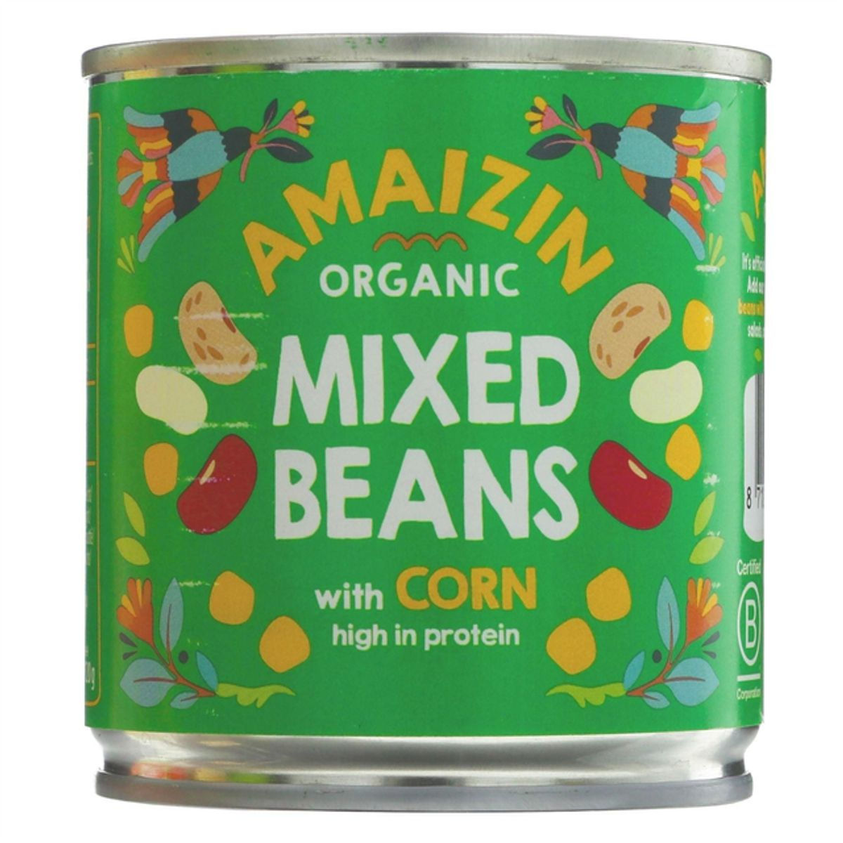 Amaizin Mixed Beans With Corn Organic
