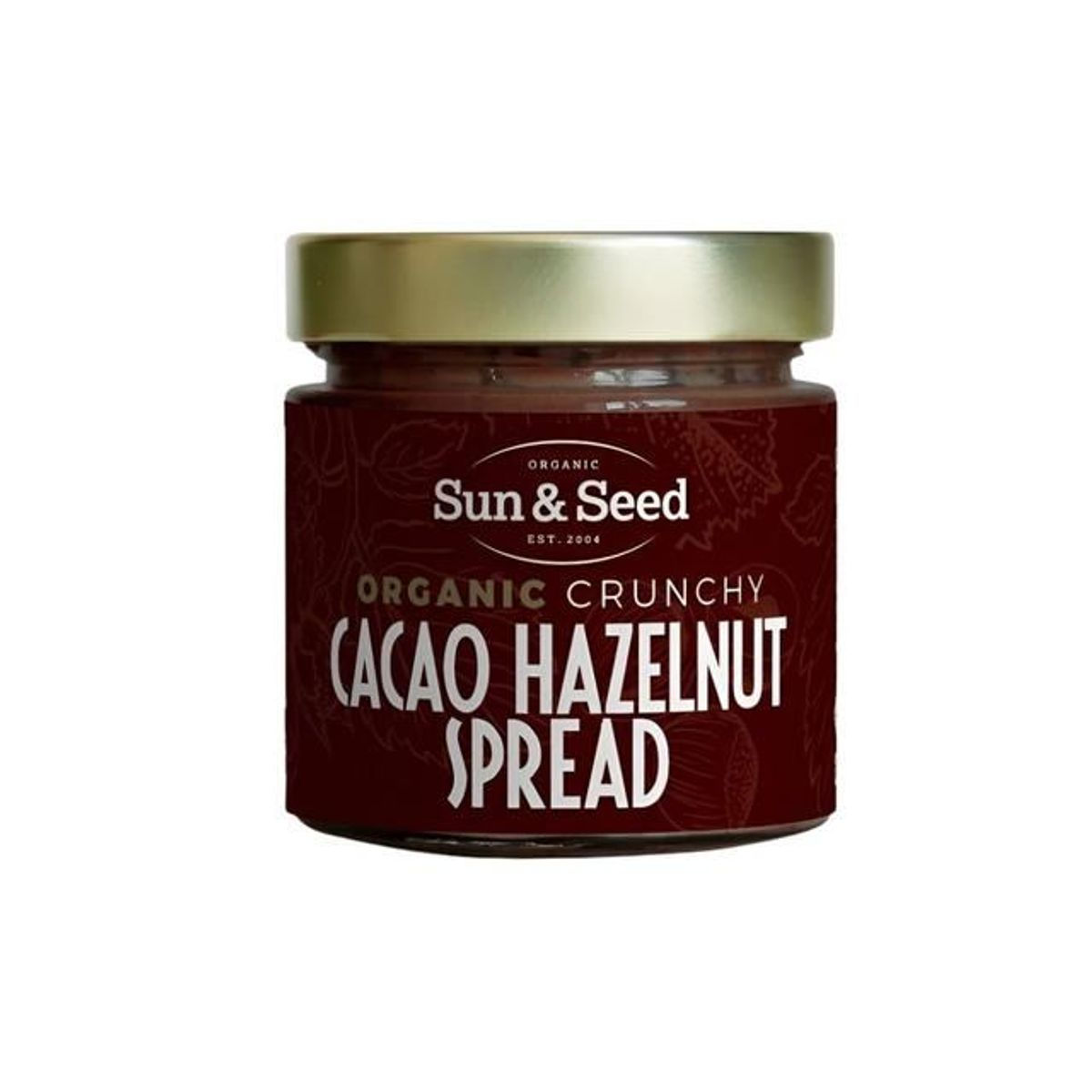 Sun and Seed Organic Crunchy Cacao & Hazelnut Spread 200g