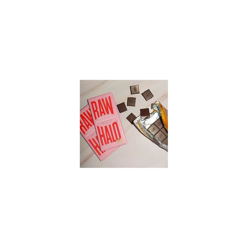 Raw Halo Out Mylk & Pink Salt Vegan Chocolate 35g