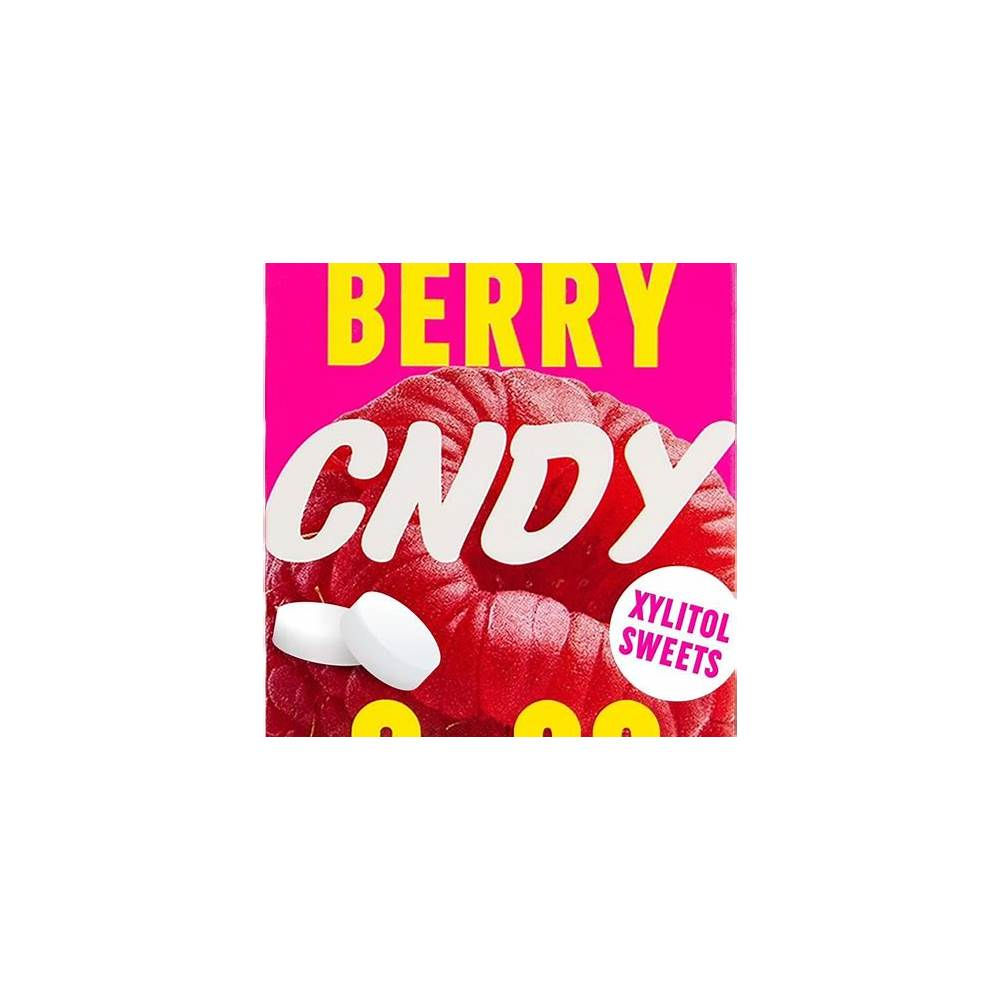 Cndy Berry SugarFree Xylitol Sweets 40g (Sold In Multiple Of 7)