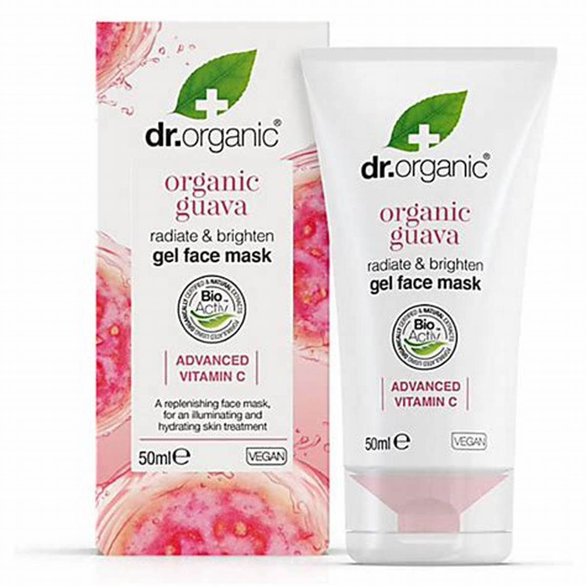 Dr Organic Gel Face Mask Guava 50ml