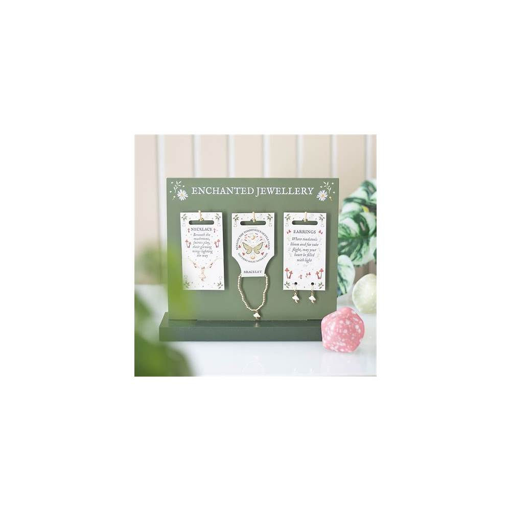 Set Of 18 Enchanted Jewellery Pieces On Display