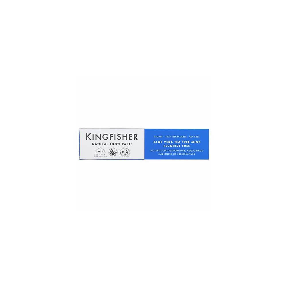 Kingfisher Aloe Vera Tea Tree Mint Fluoride Free Toothpaste 100ml