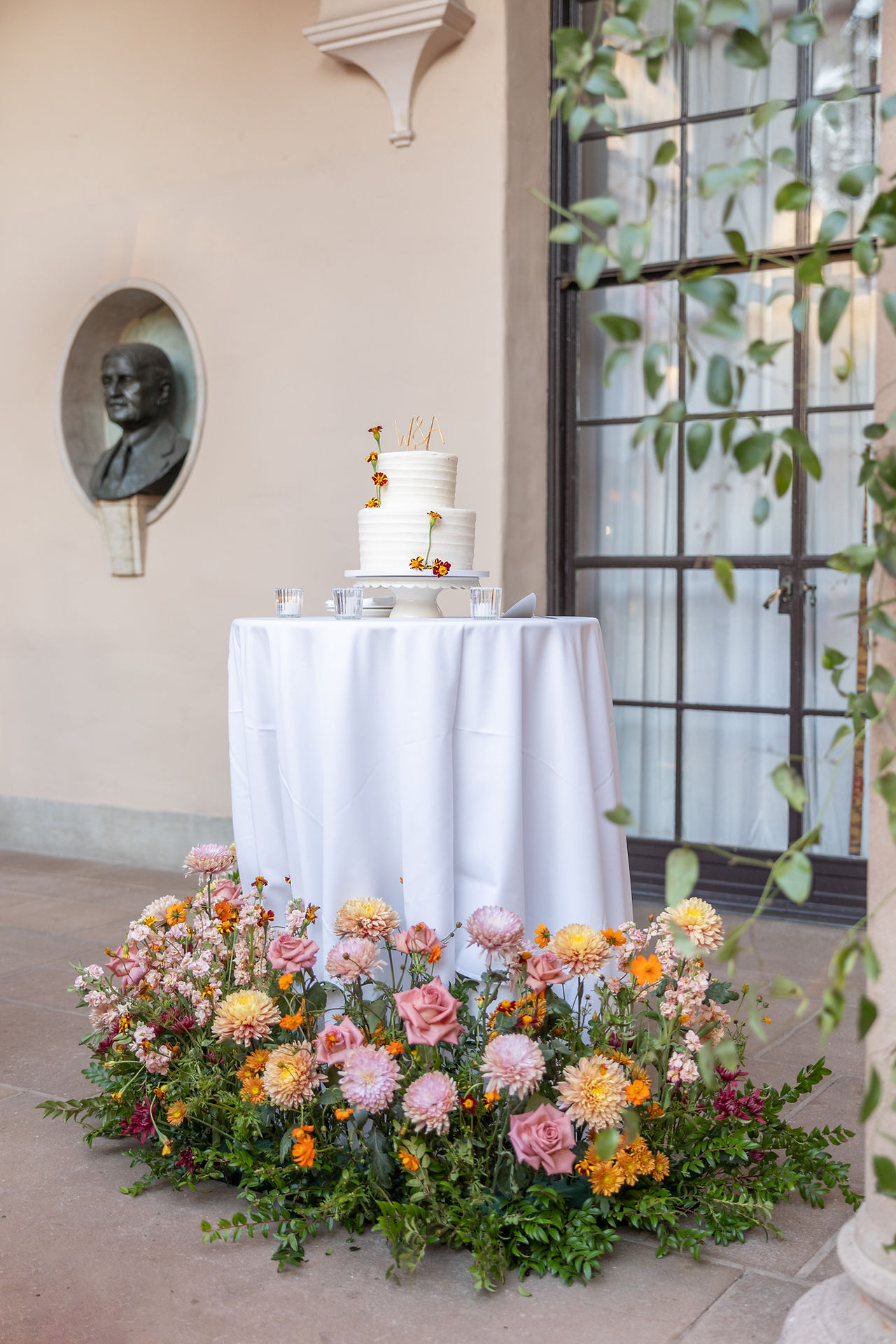 caltech athenaeum wedding