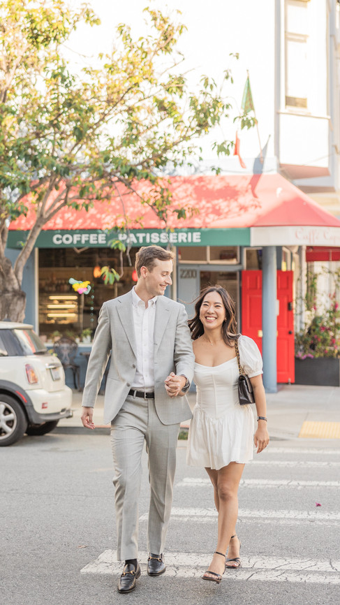 urban San Francisco engagement photos