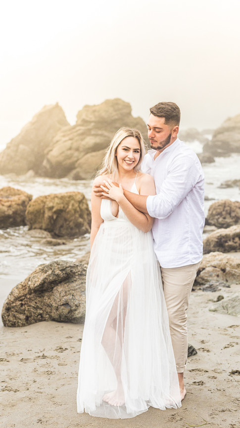 Muir beach engagement photographer
