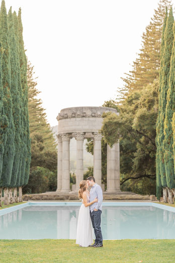 Pulgas Water Temple Engagement Session | Cara & Nick
