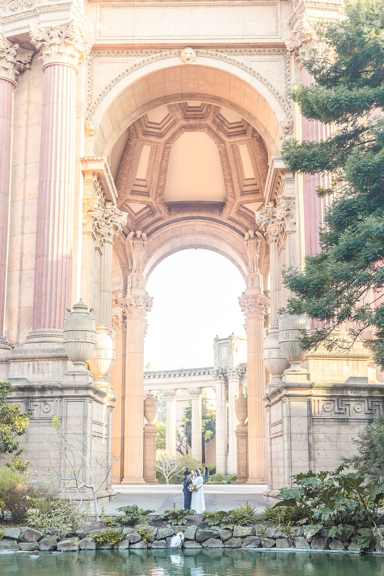 Palace of Fine Arts San Francisco Wedding Photographer