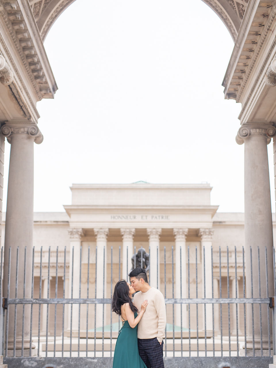 Best SF Bay Area Engagement Photo Locations legion of honor engagement photographer session