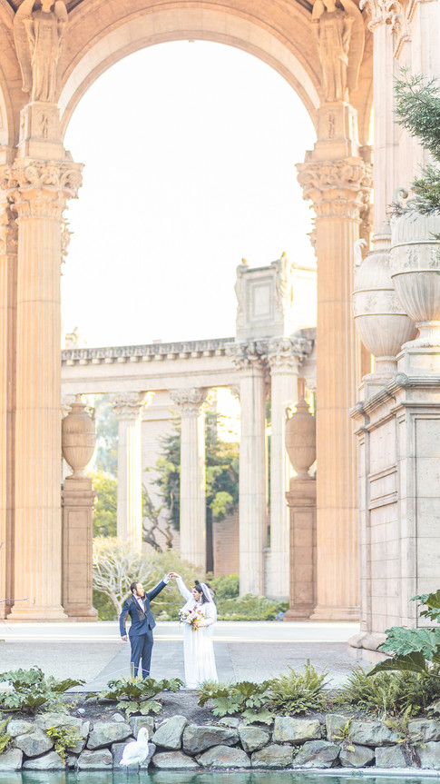 Palace of Fine Arts San Francisco Wedding Photographer