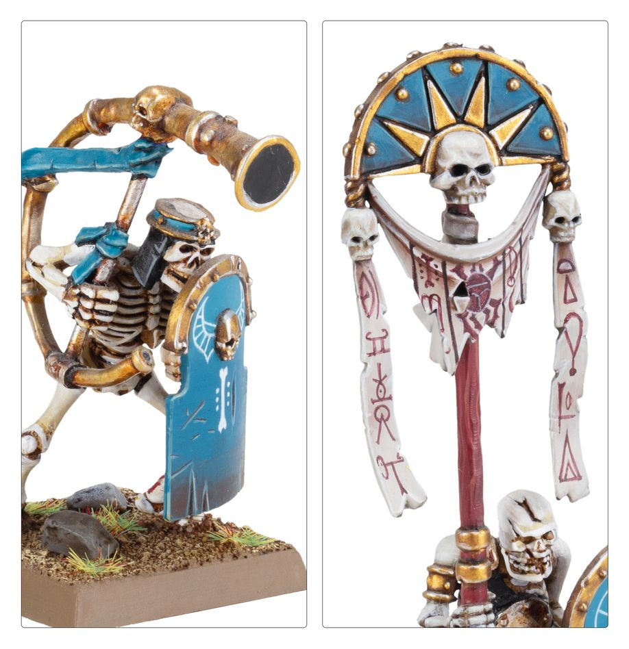 Miniatura: Tomb Kings Skeleton Warriors/Archers