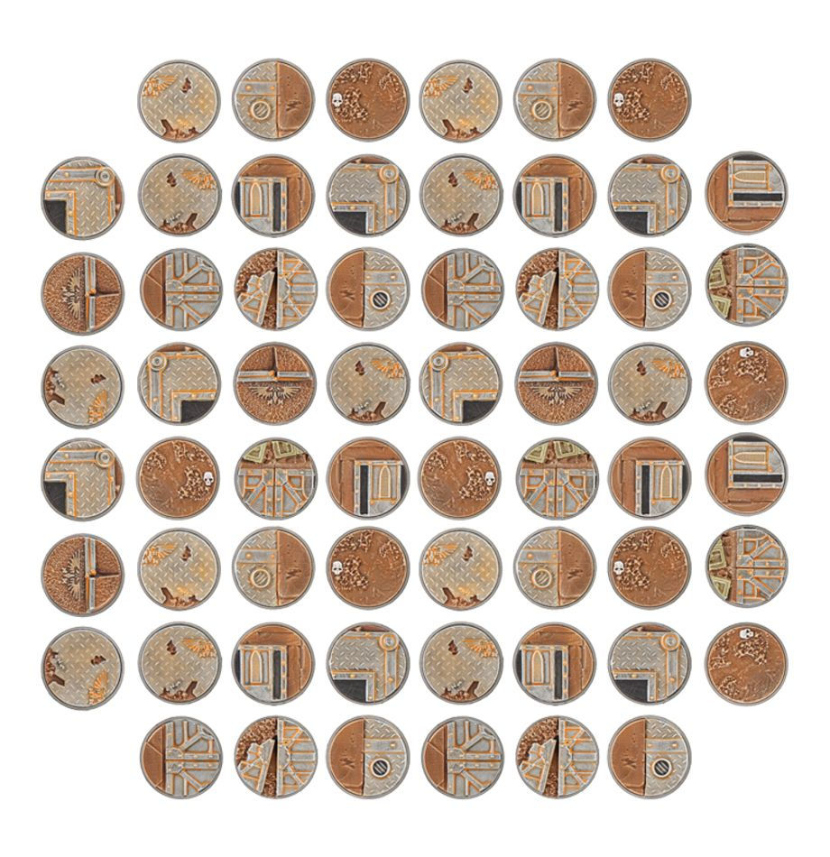 Miniatura: Sector Imperialis 32mm Round Bases