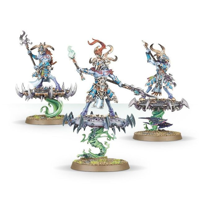 Miniatura: Spearhead: Disciples of Tzeentch – Tzaangor Warflock