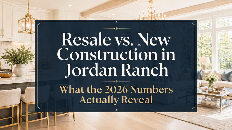 Jordan Ranch Fulshear TX 2026 home prices — resale vs new construction MLS market data by MKAT Group Katy TX real estate