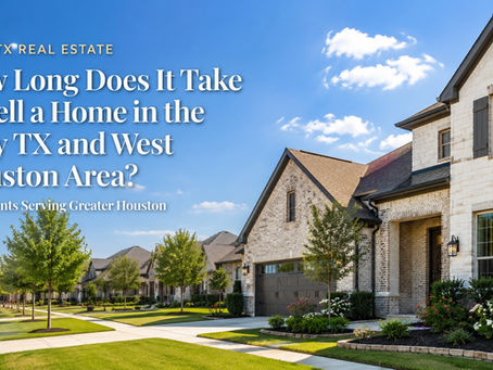 Katy, TX brick craftsman home exterior representing current time-to-sell trends across the Katy and West Houston real estate market.