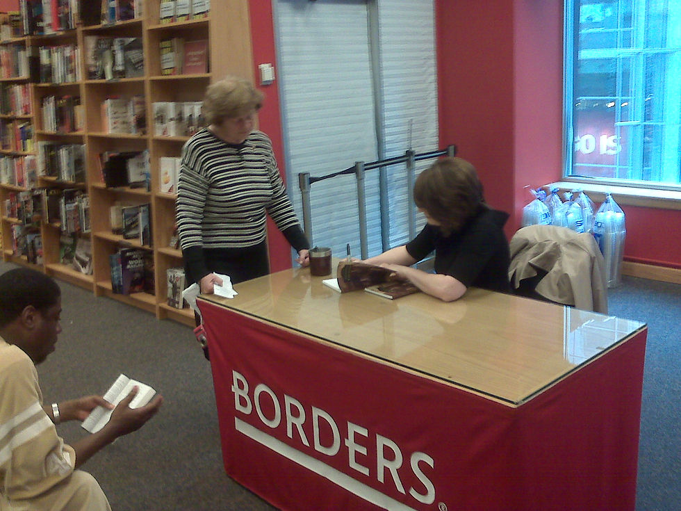 Book Signing at Borders on State St.