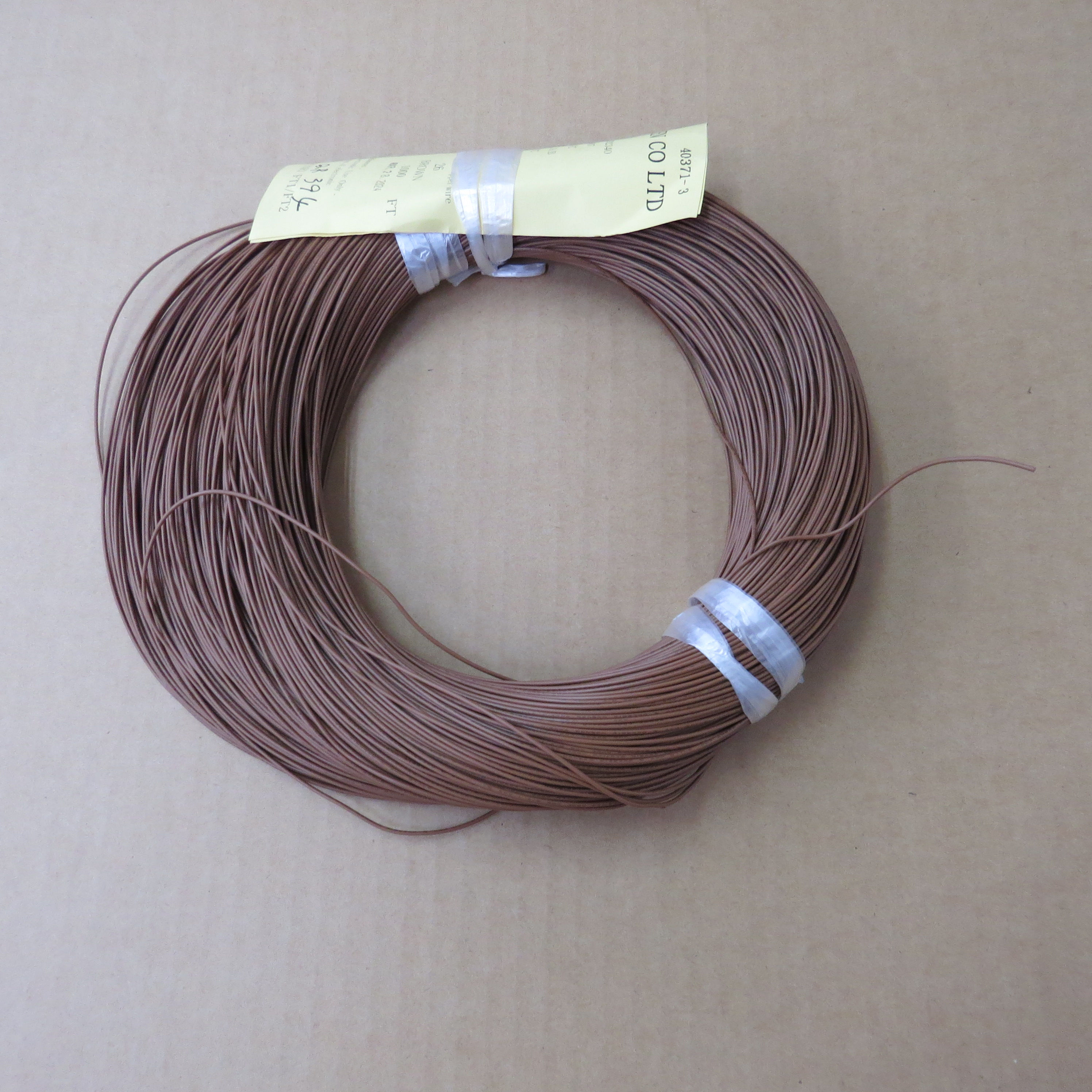 UL1007 AWG26 茶