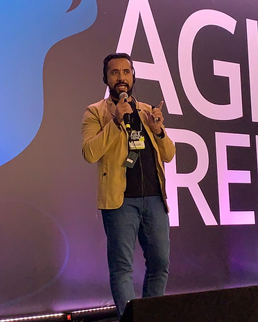 Palestrante Anderson Costa em ação