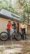 Mountain biking adventure at Pijeboogwek, Creekside, New Brunswick - a perfect start for exploring the natural terrain