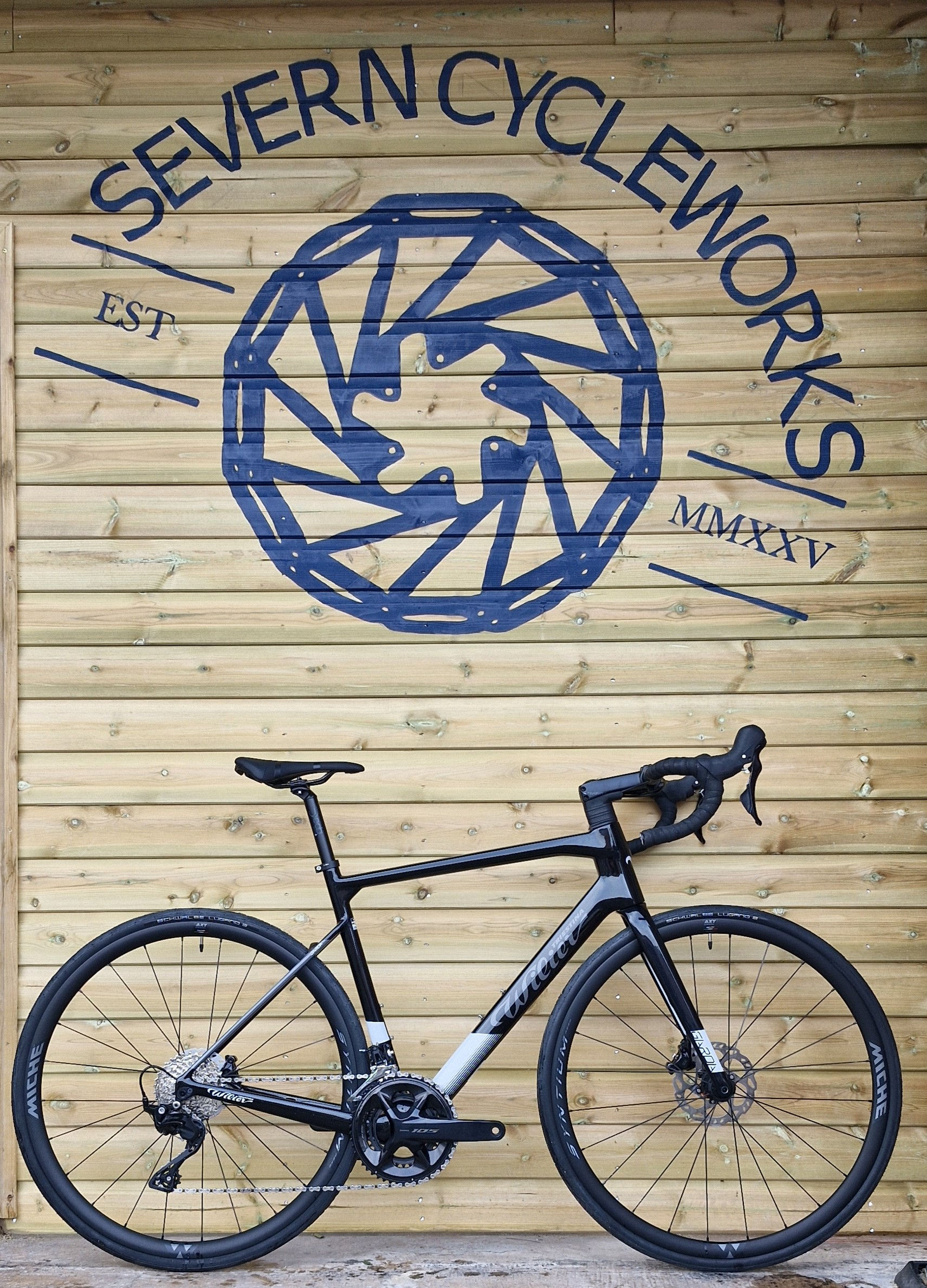 Wilier Garda 105 12x Syntium Black/Grey Size L - Ex Demo