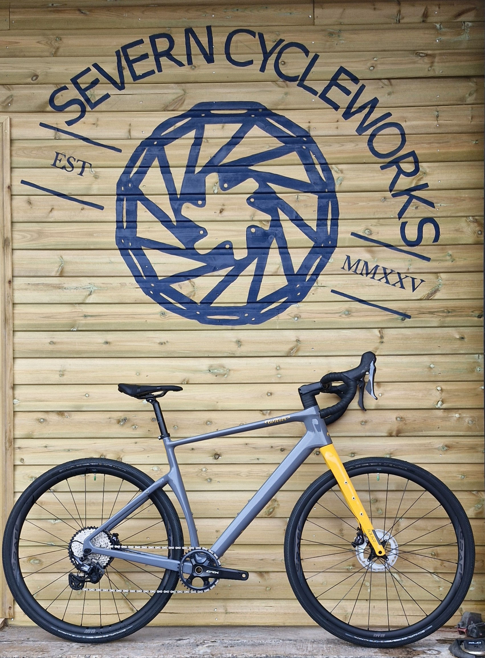 Wilier Adlar GRX Grey/Yellow Size L - Ex Demo