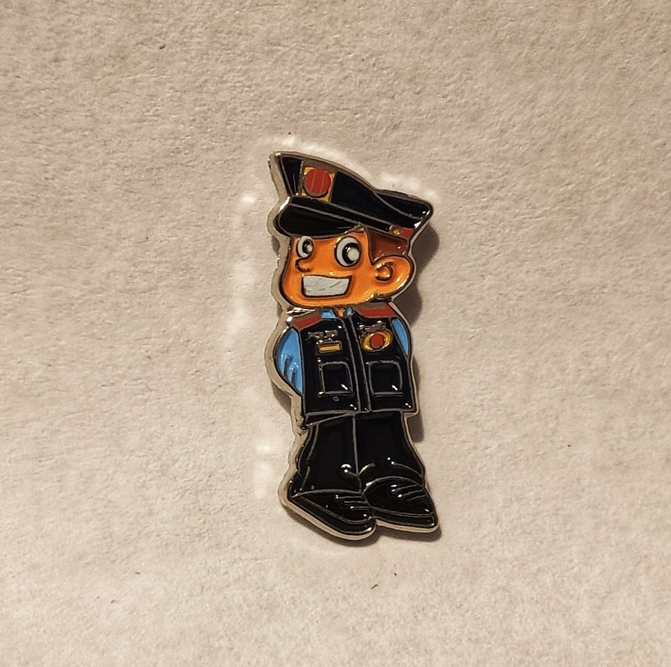 Miniatura: PIN mosso USC con gorra y chaleco