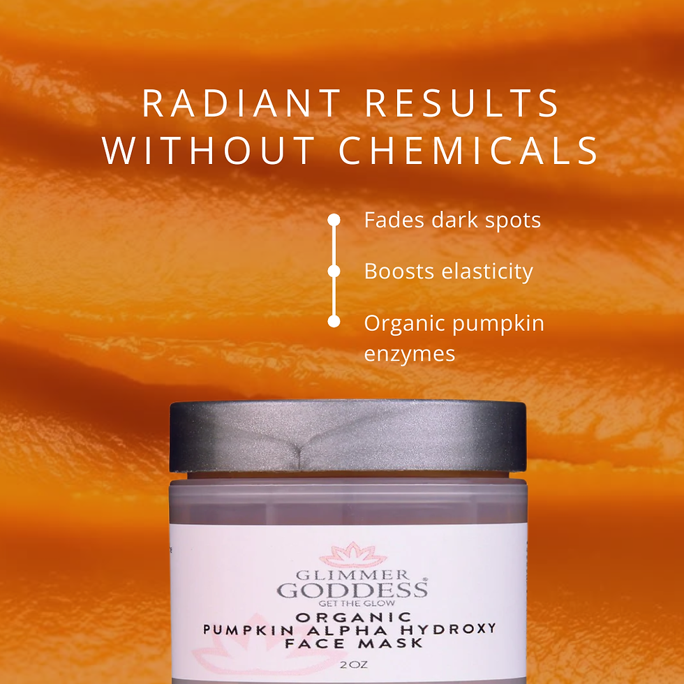 Thumbnail: Organic Pumpkin AHA Face Mask – Exfoliating Treatment for Wrinkles & Glow