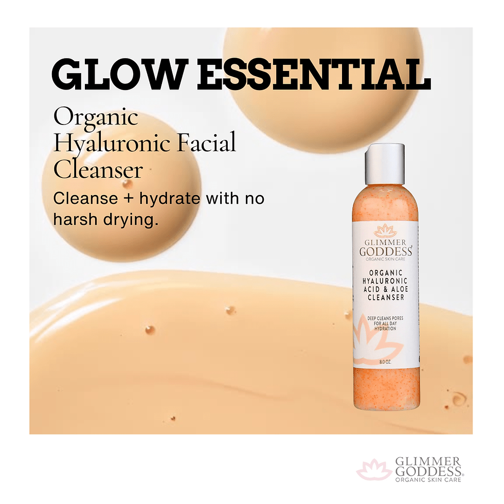 Thumbnail: Organic Hydrating Facial Cleanser with Exfoliating Jojoba Beads – 8 oz