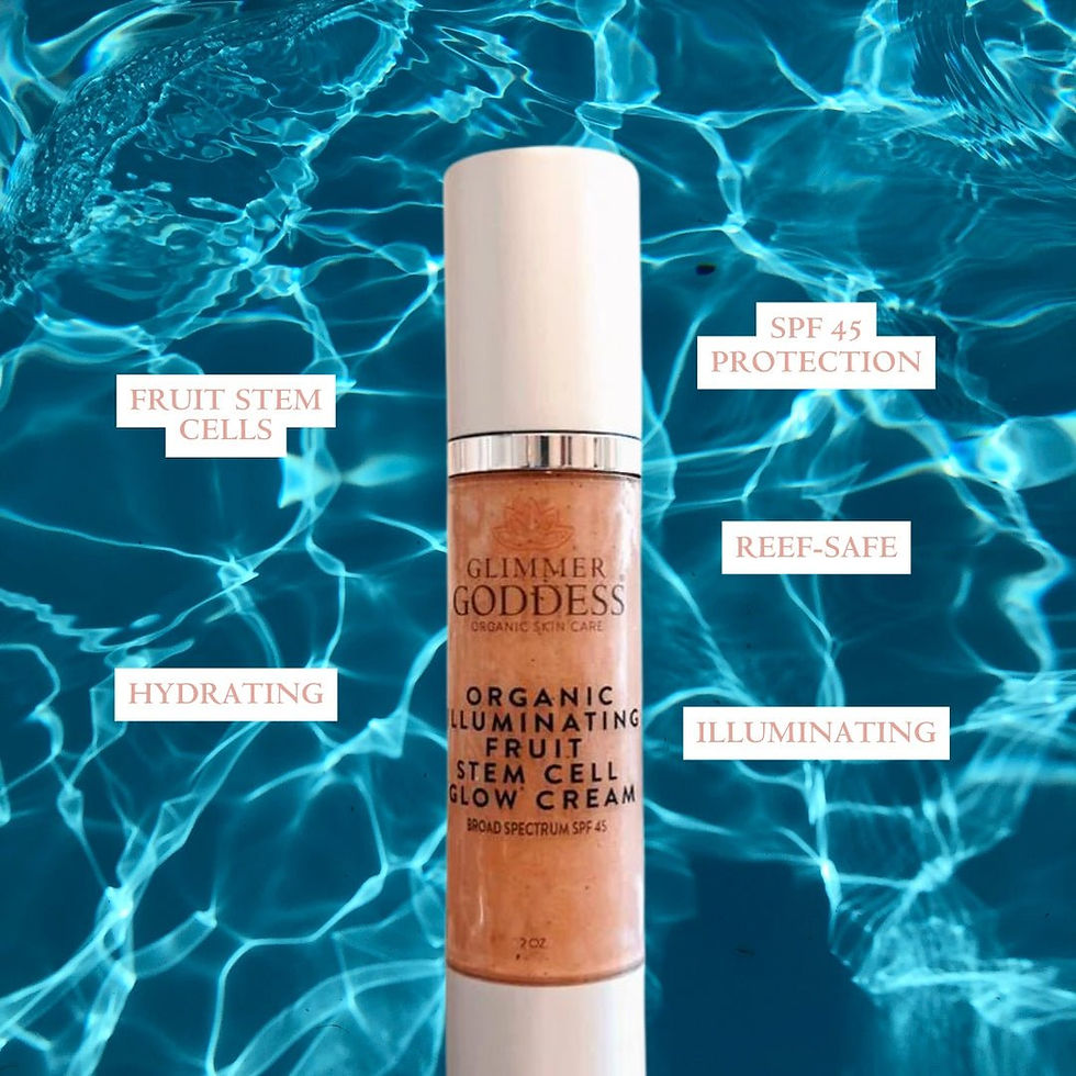 Thumbnail: Organic CC Cream with SPF 45 – Illuminating Fruit Stem Cell Glow Cream with Reef