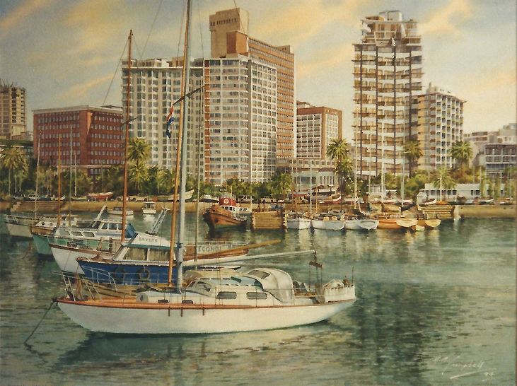 George Alan Campbell South African Artist 1921 - 2013