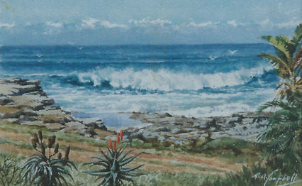 George Alan Campbell South African Artist 1921 - 2013
