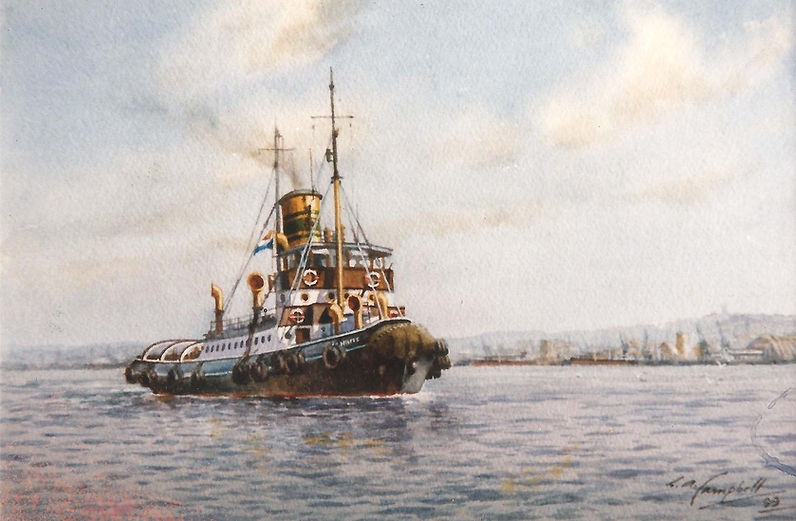 George Alan Campbell South African Artist 1921 - 2013