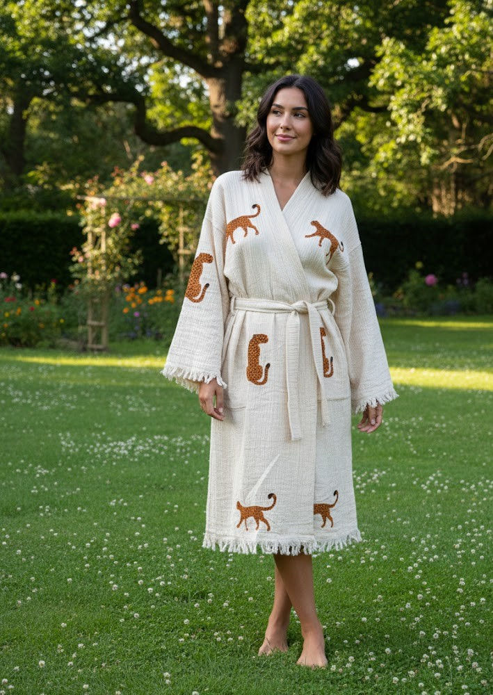 Thumbnail: Tiger Cotton Robe