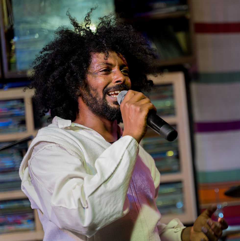 Melaku Belay performing in Ethiocolor, playing at Le Mondo this September 8 in Baltimore