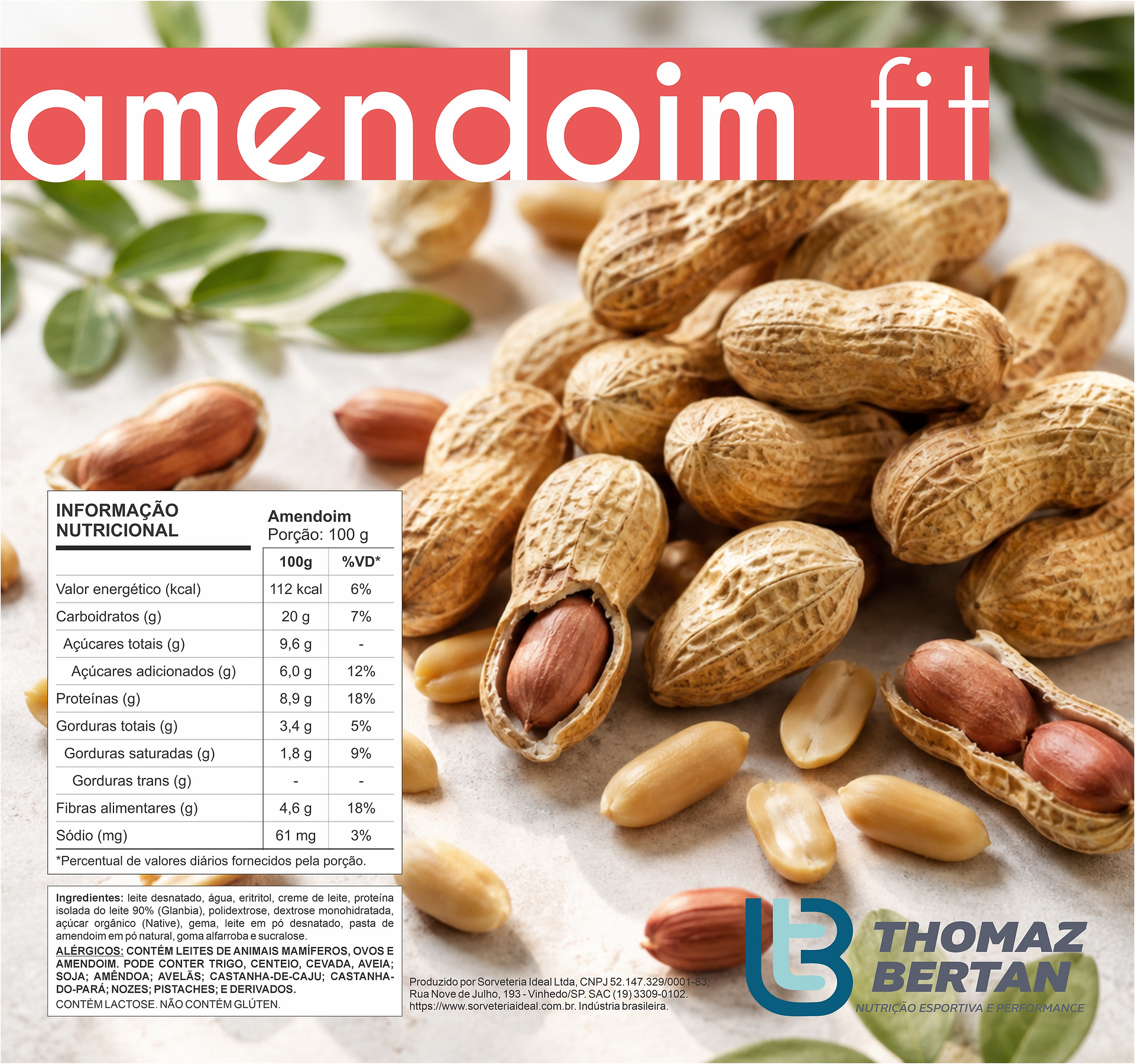 Amendoim fit