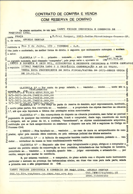 Contrato de compra e venda