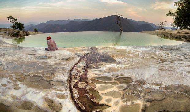 Cascadas de Hierve el Agua, Valle de Mitla, Oaxaca