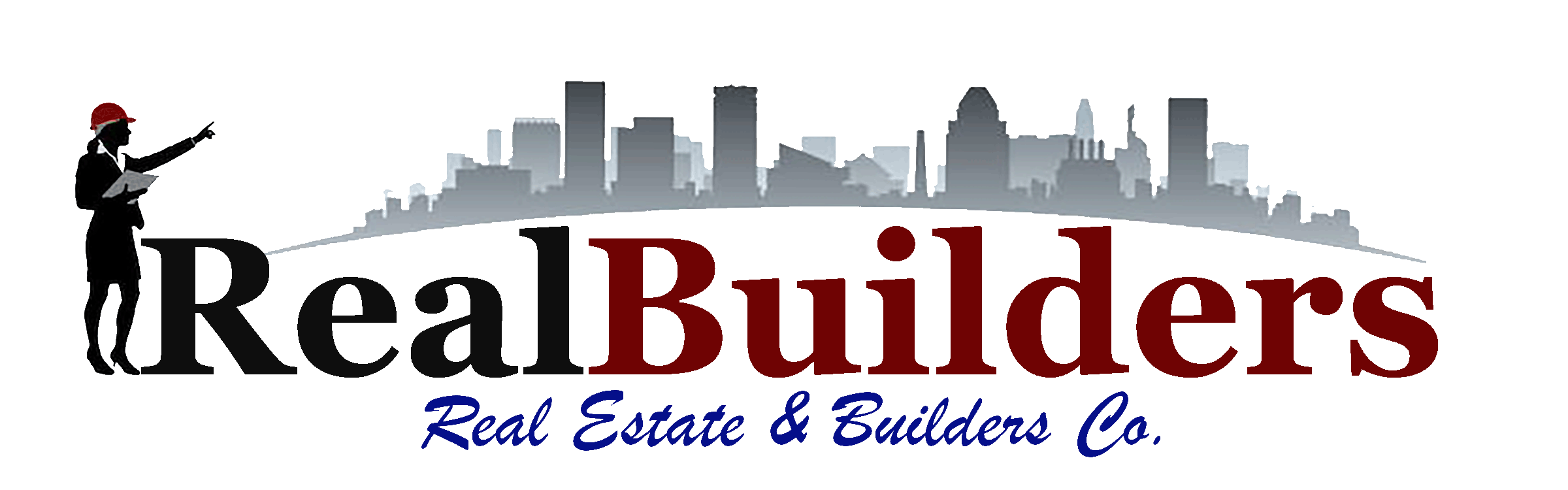 Real Build Logo Layers woman worker-All