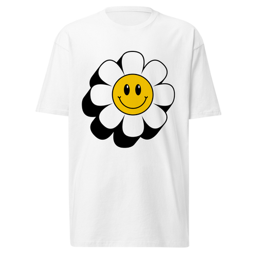 ★SHADOWS FLOWER Tee White XL HIAH Seoul-Flower Tee - Light | HIAH WRLD